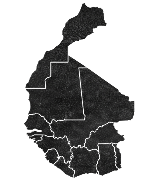 Carte Afrique Bitume